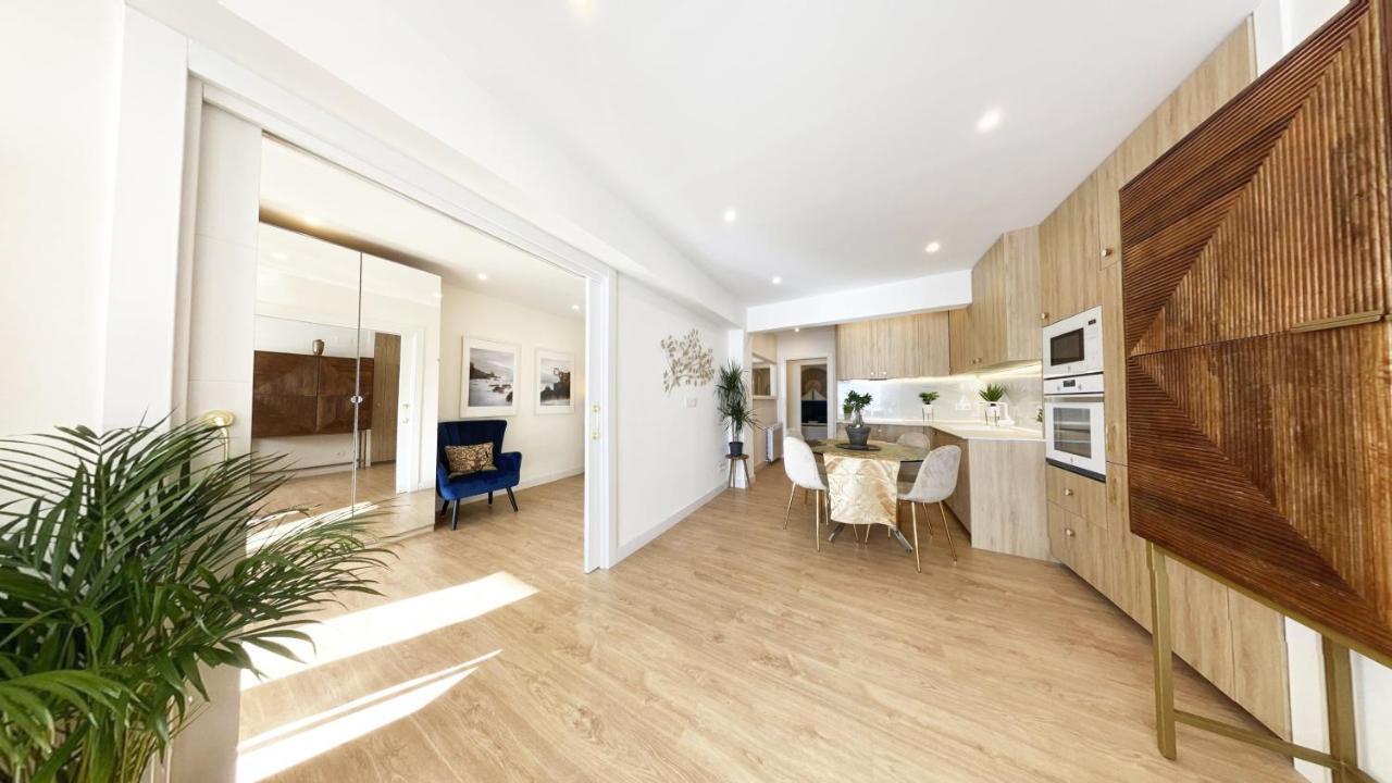 Miramar Luxurious Flat, 3 Double Rooms, Free Parking, Terrace, Completely New San Sebastián Dış mekan fotoğraf