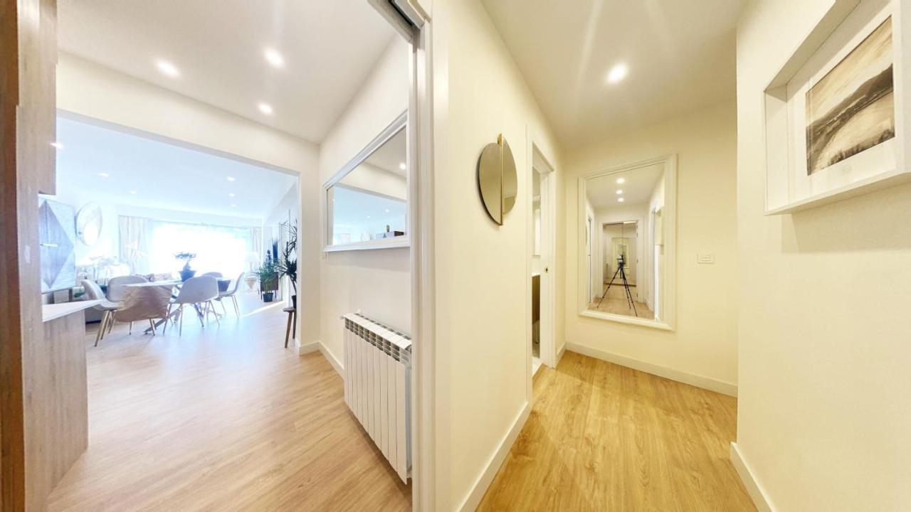 Miramar Luxurious Flat, 3 Double Rooms, Free Parking, Terrace, Completely New San Sebastián Dış mekan fotoğraf