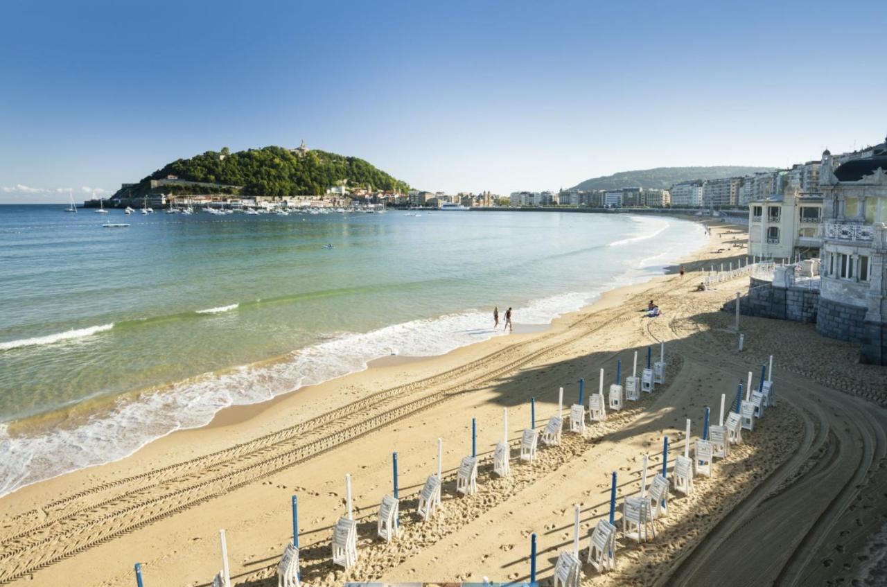 Miramar Luxurious Flat, 3 Double Rooms, Free Parking, Terrace, Completely New San Sebastián Dış mekan fotoğraf